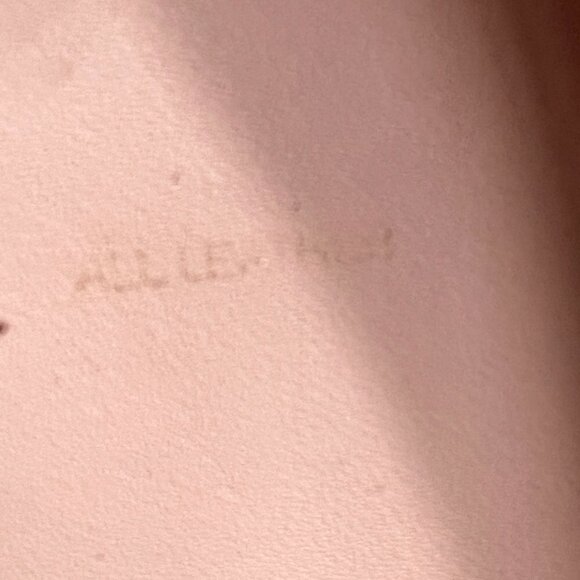 Summit White Mountain Pink Suede Leather Square Toe Flats Size 9 Made in Italy - Picture 8 of 9